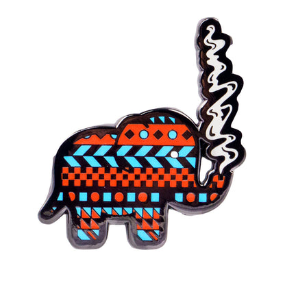 The Karma Korner Pattern Elephant Pin Grassroots California