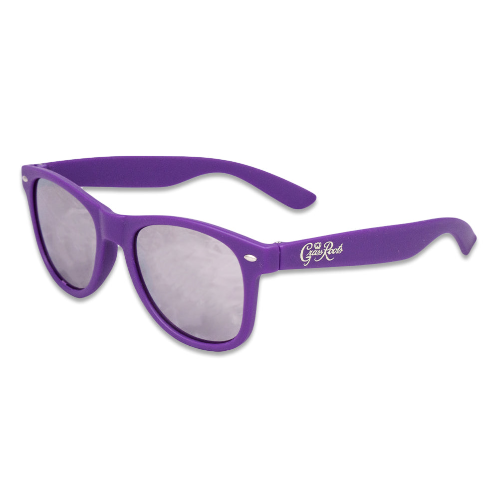 Royal Roots Purple Sunglasses Grassroots California