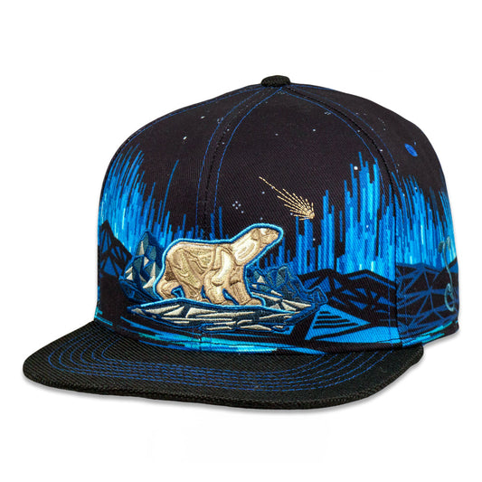 Mugwort Polar Bear Fitted Hat Grassroots California