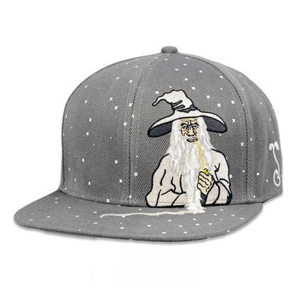 Toking Wizard Gray Fitted Hat Grassroots California