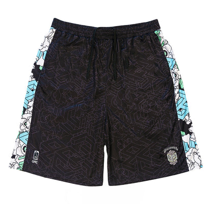 15th Anniversary Black Mesh Shorts Grassroots California