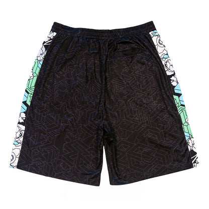 15th Anniversary Black Mesh Shorts Grassroots California