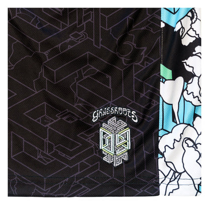 15th Anniversary Black Mesh Shorts Grassroots California