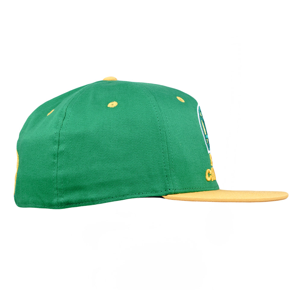 Super Chronics Green Fitted Hat Grassroots California