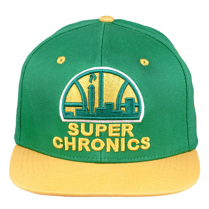 Super Chronics Green Fitted Hat Grassroots California