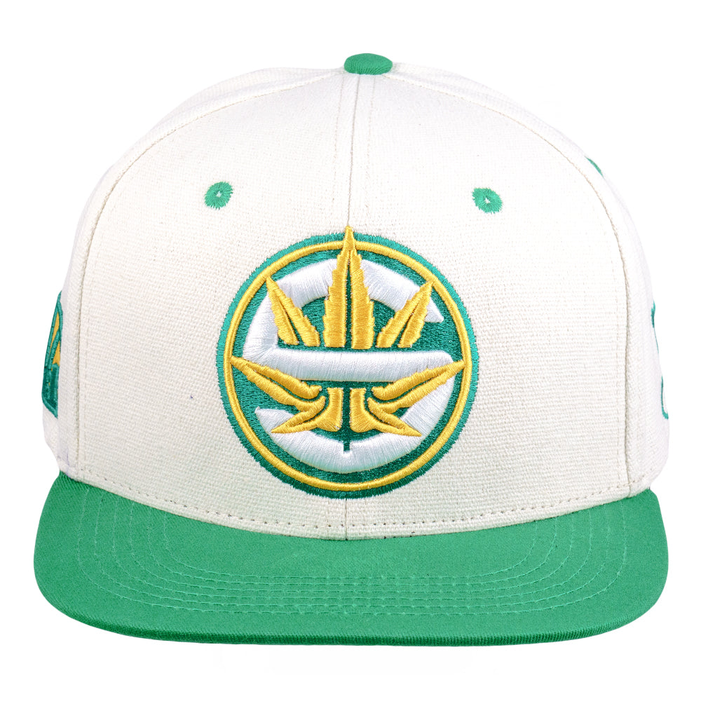 Super Chronics Tan Snapback Hat Grassroots California