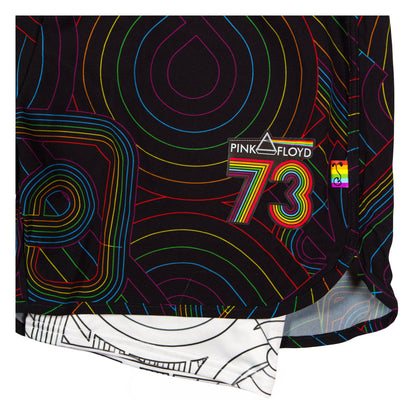 Pink Floyd DSOTM V2 Black Rainbow Athletic Liner Shorts Grassroots California