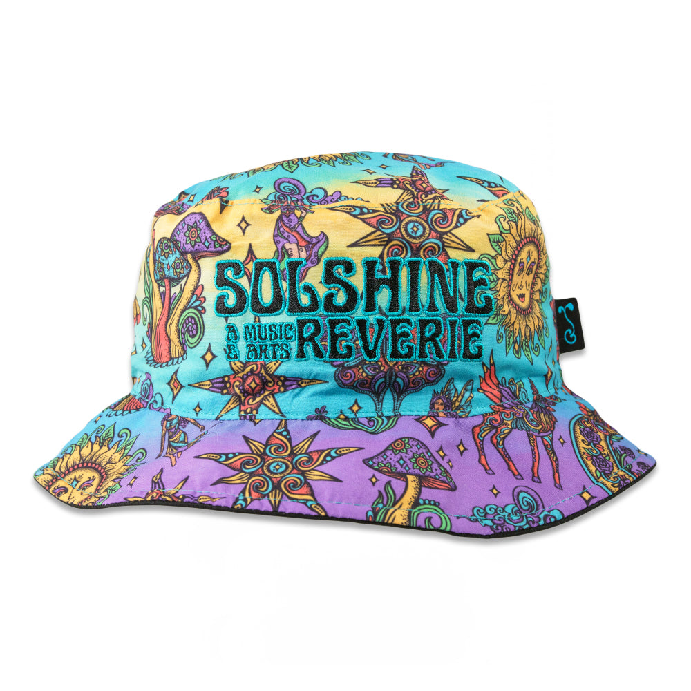 Solshine Reverie Reversible Bucket Hat Grassroots California