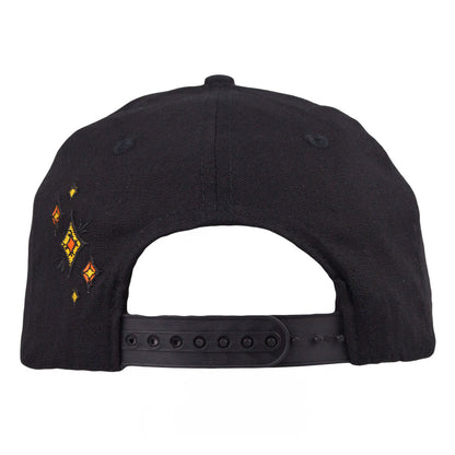 Solshine Reverie Black Snapback Hat Grassroots California