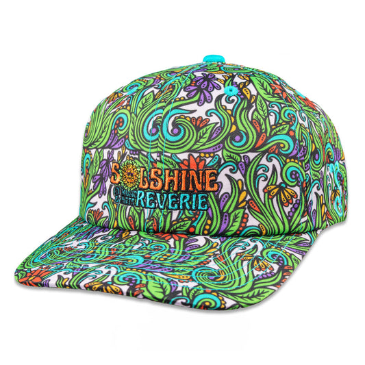 Solshine Reverie Pattern Dad Hat Grassroots California