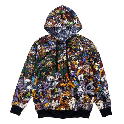 Vincent Gordon Cartoon Gumbo Reversible Hoodie Grassroots California