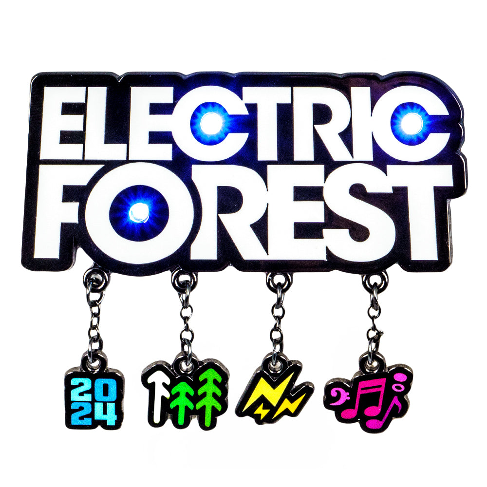 Electric Forest 2024 Icon LED Pin Grassroots California