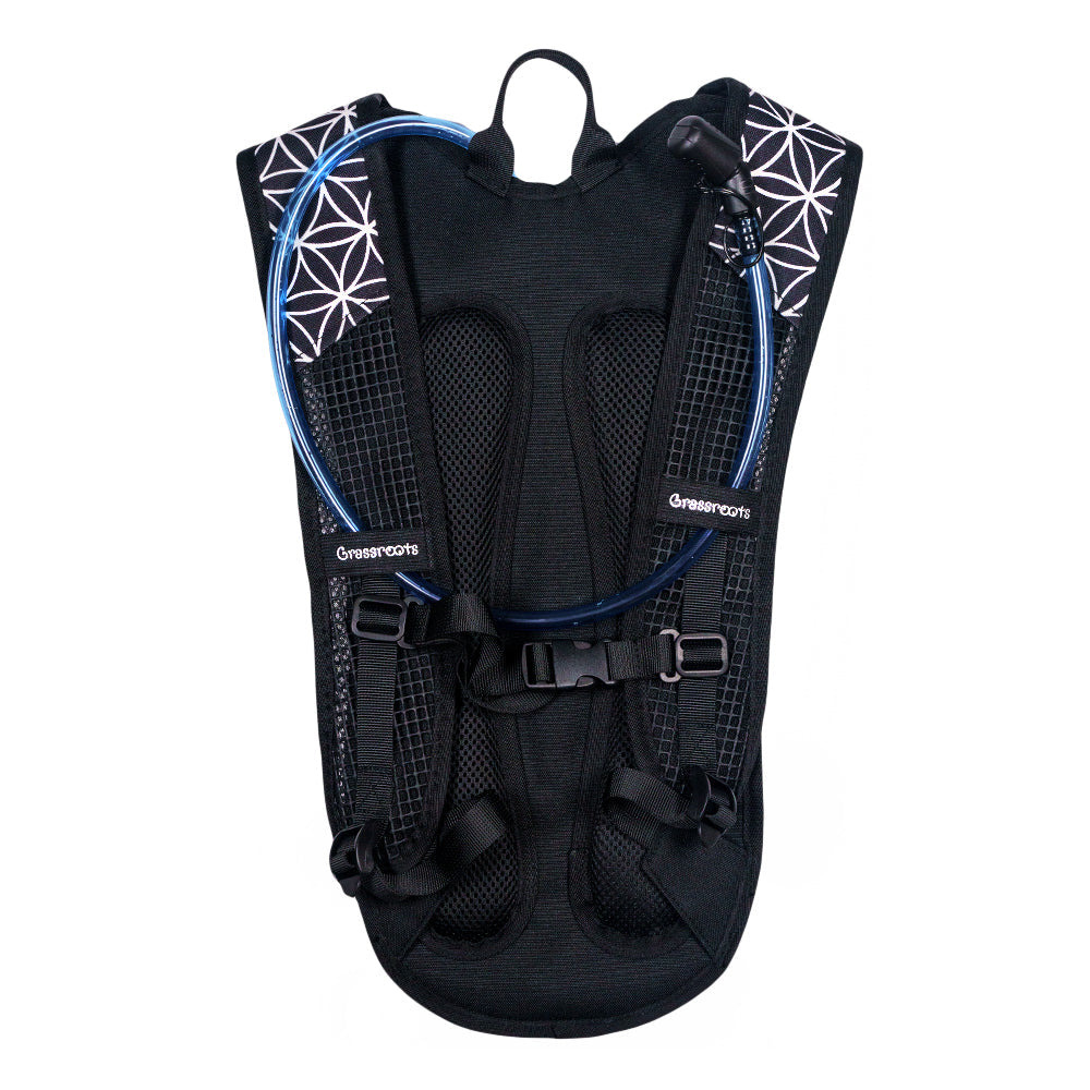 Flower of Life Small Hydration Pack Grassroots California