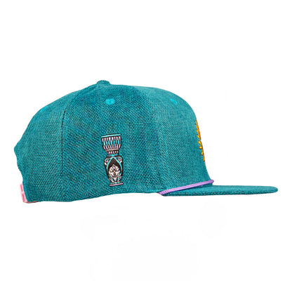 Maddy O'Neal Sunshine Turquoise Snapback Hat Grassroots California