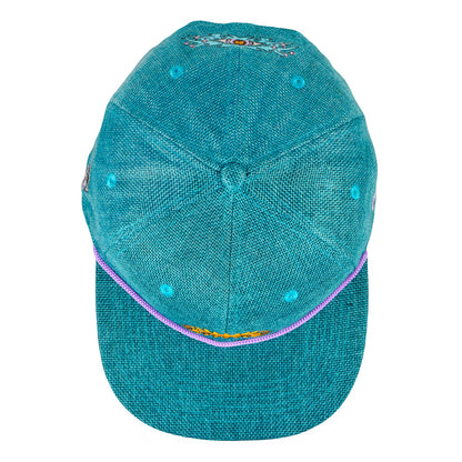 Maddy O'Neal Sunshine Turquoise Snapback Hat Grassroots California