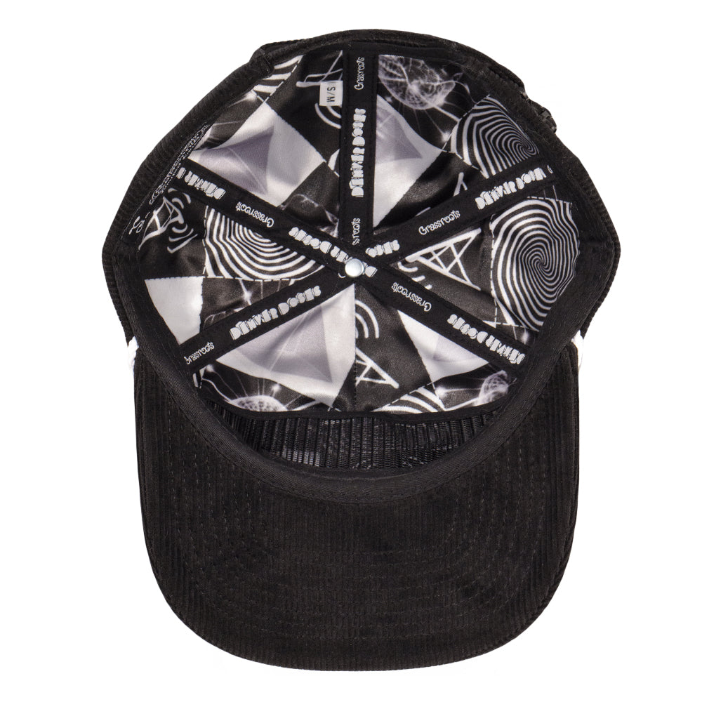 Denver Doses Black Zipperback Hat Grassroots California