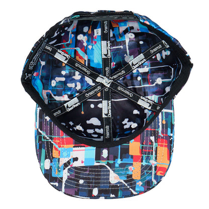 Lazer Shark Navy Snapback Hat Grassroots California