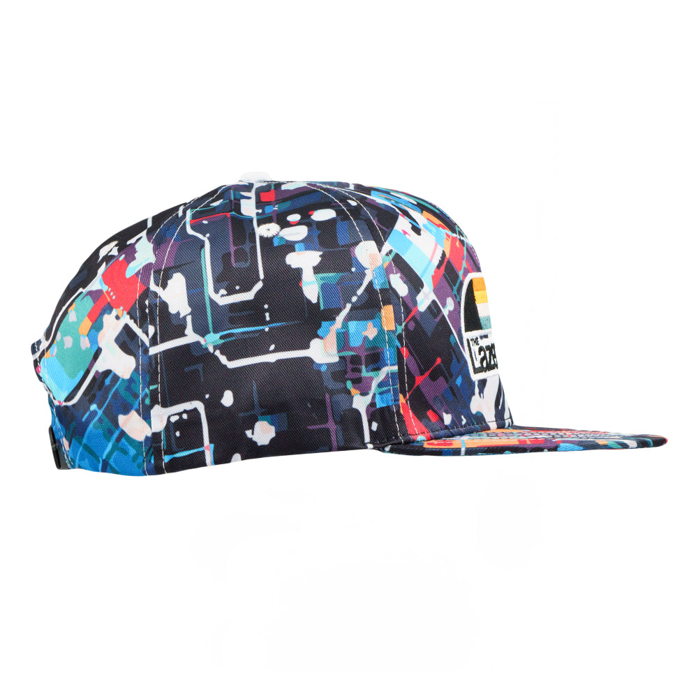 Lazer Shark Navy Snapback Hat Grassroots California