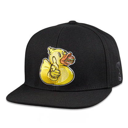 Jon Chale Rubber Ducky Black Snapback Hat Grassroots California