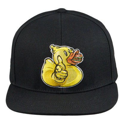 Jon Chale Rubber Ducky Black Snapback Hat Grassroots California