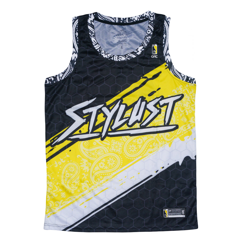 Stylust Paisley Cat Black Jersey Grassroots California