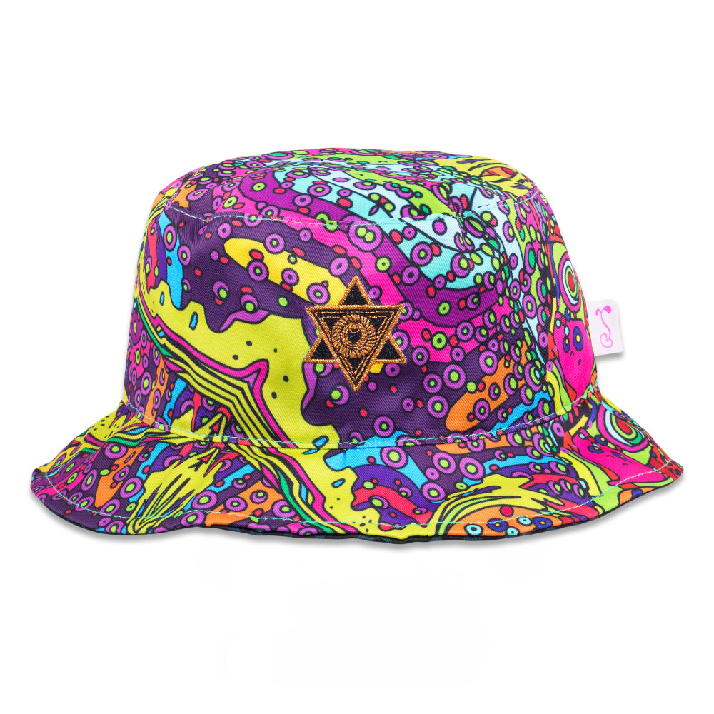 Android Jones Kilgore Trout Reversible Bucket Hat Grassroots California