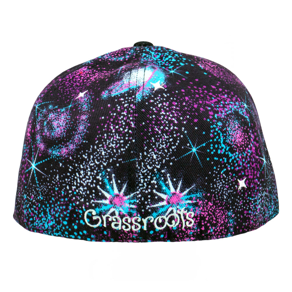 Toking Wizard Galaxy Fitted Hat Grassroots California