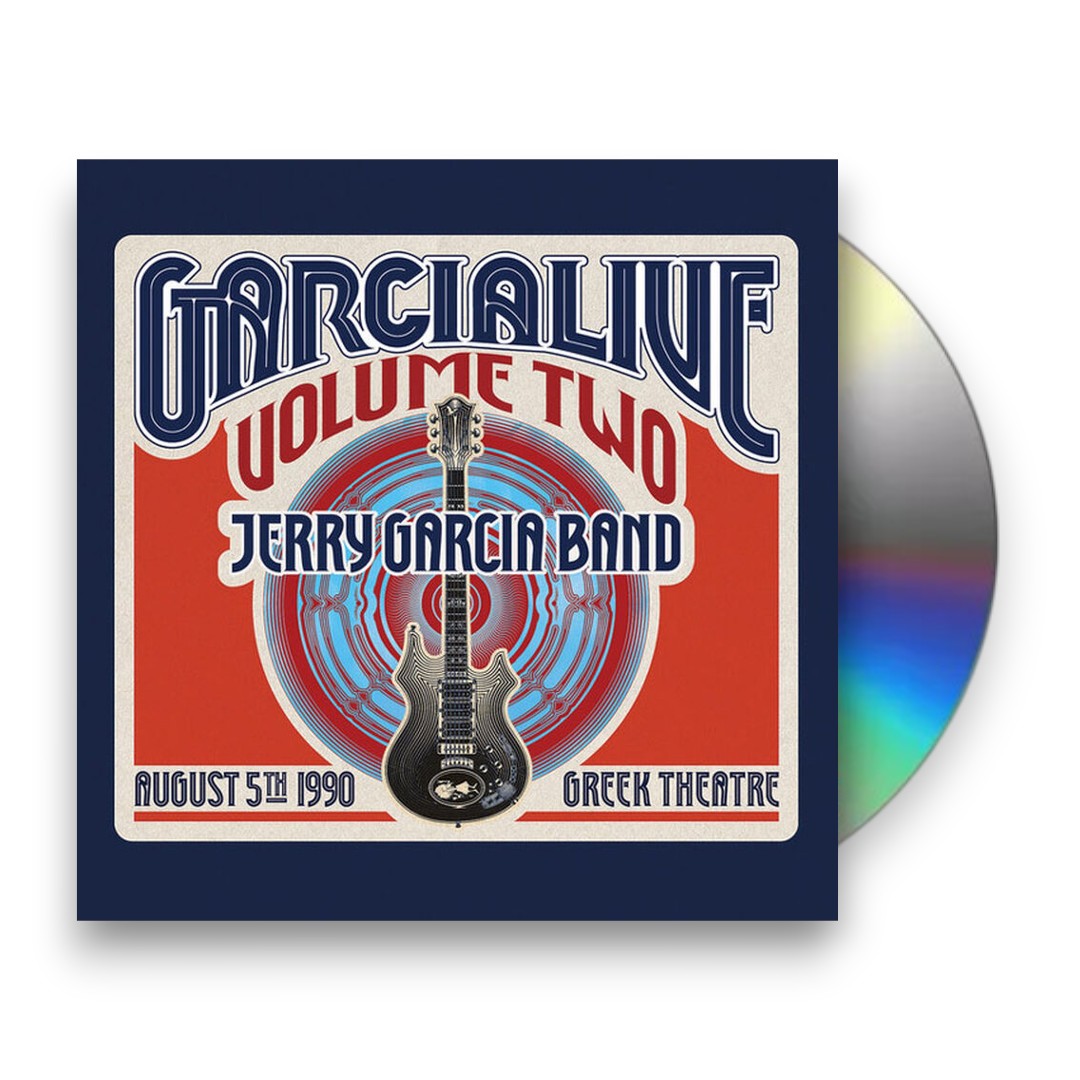 Jerry Garcia Band – GarciaLive Vol.2: August 5th, 1990 Greek Theatre (2-CD) Music CD