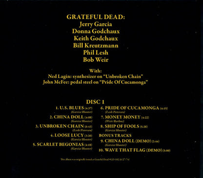Grateful Dead – From The Mars Hotel (50th Anniversary, Deluxe 3-CD Set)