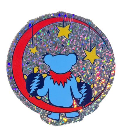 Grateful Dead Grateful Moon Sticker