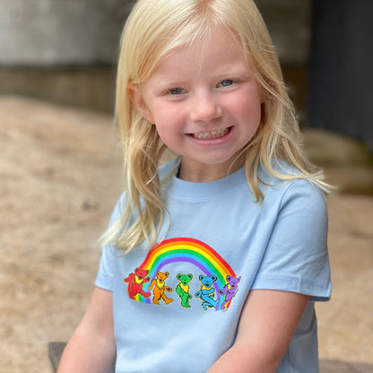 Grateful Dead Rainbow Bears Toddler T Shirt