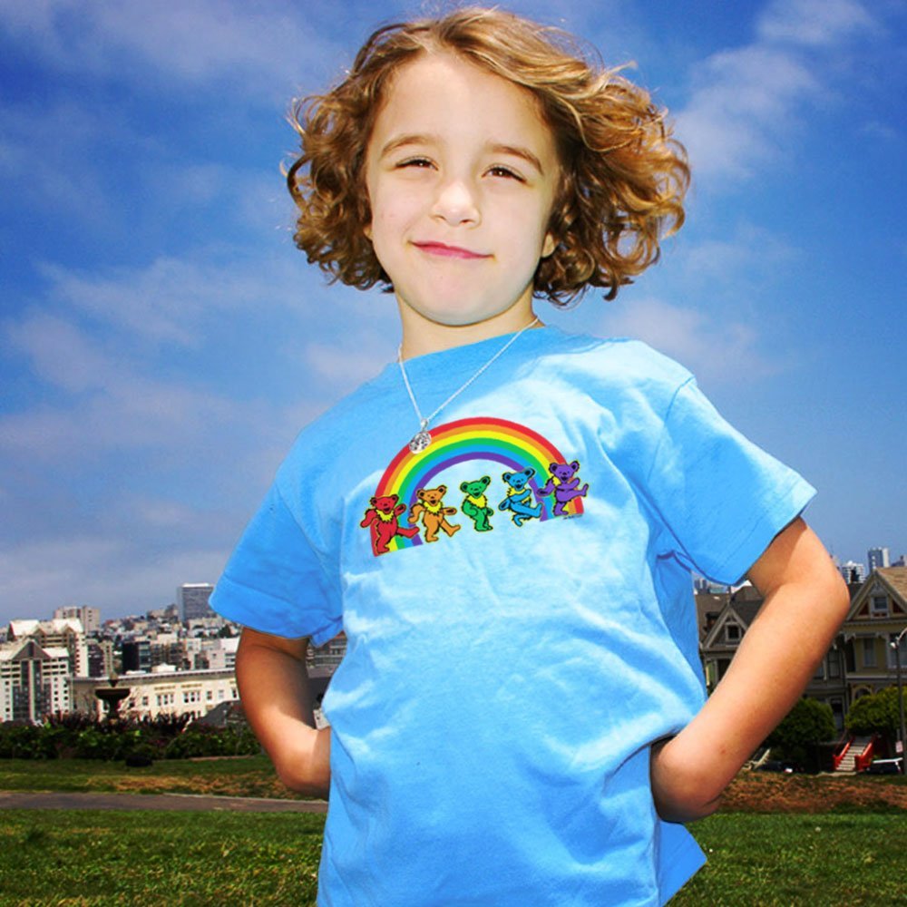 Grateful Dead Rainbow Bears Toddler T Shirt