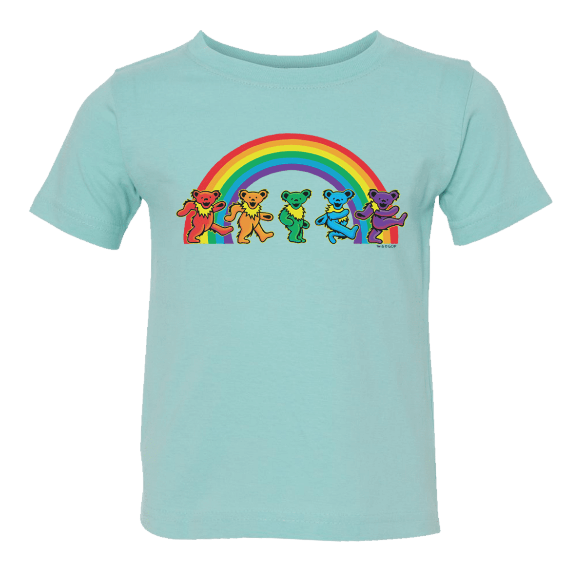 Grateful Dead Rainbow Bears Toddler T Shirt