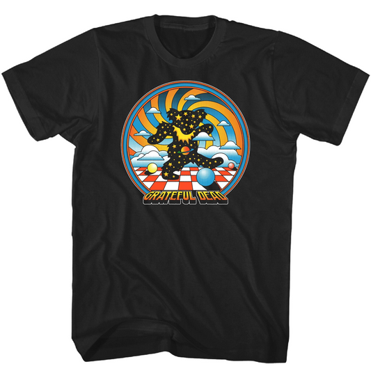 Grateful Dead Space Bear Mens T Shirt Black