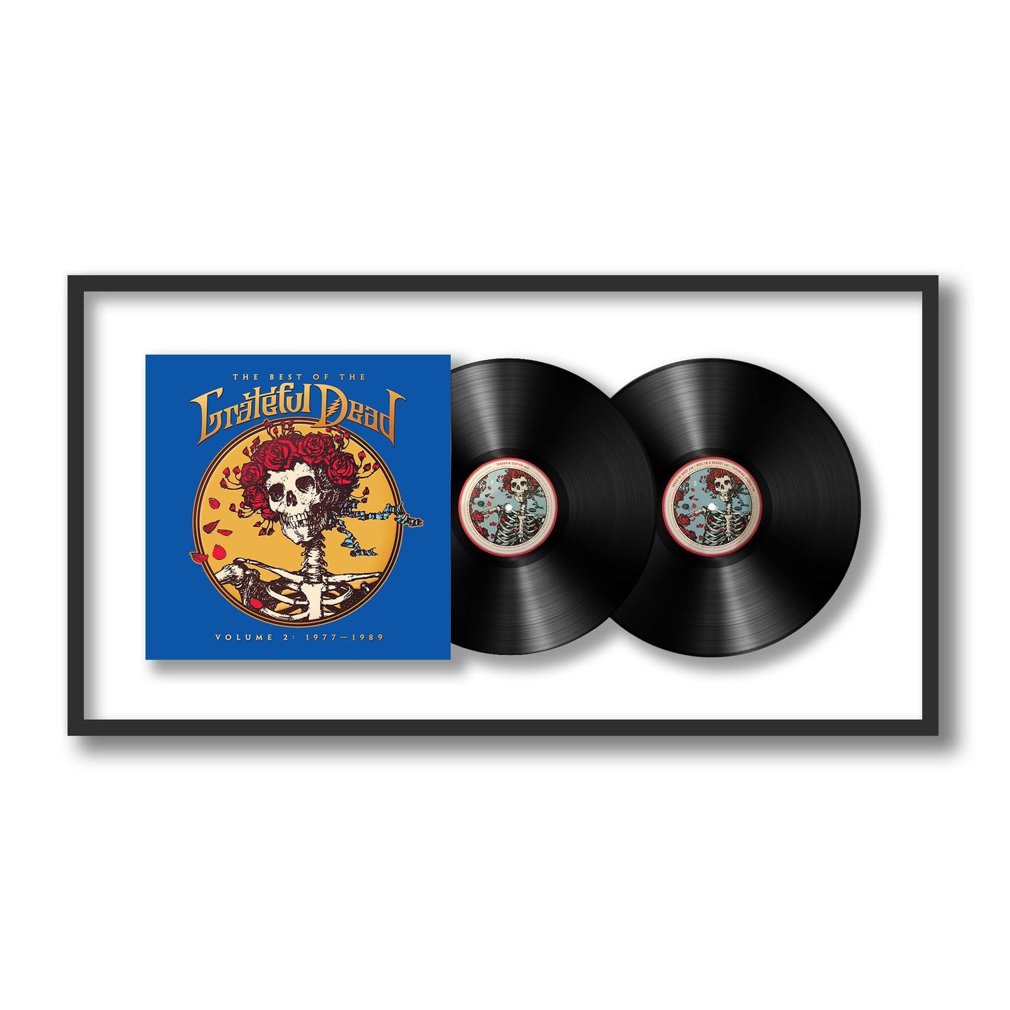 Grateful Dead - The Best of the Grateful Dead: 1977-1989, Vol. 2 Framed Vinyl Record