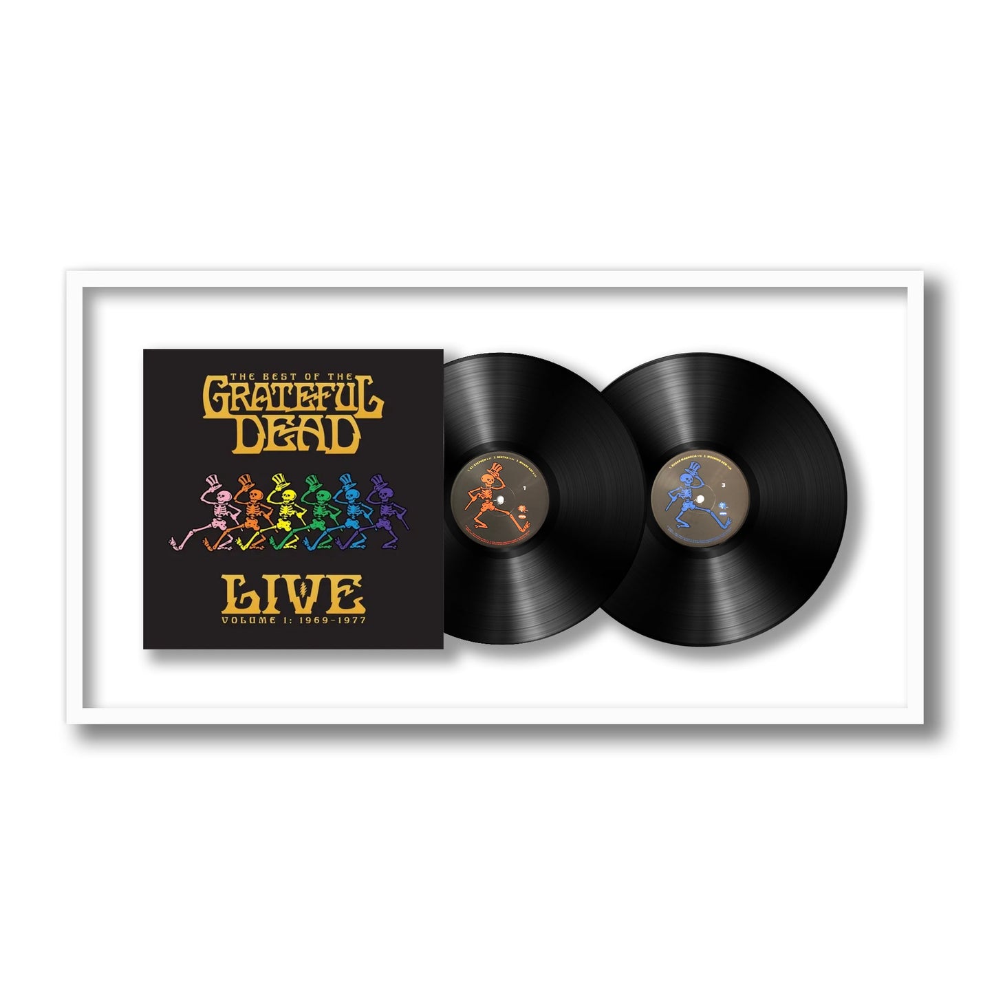 Grateful Dead - Best of the Grateful Dead Live: 1969-1977, Vol. 1 Framed Vinyl Record