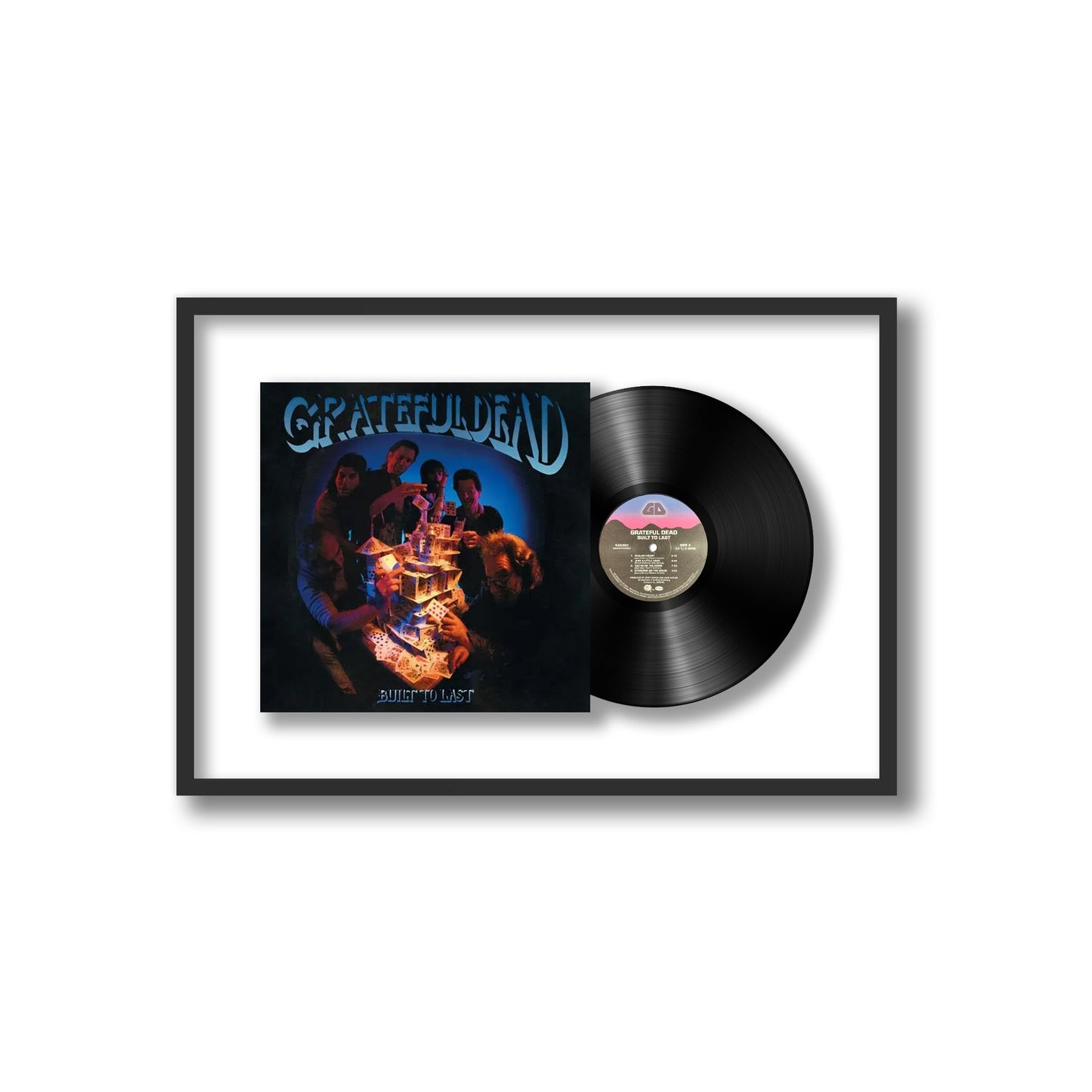 Grateful Dead - Built To Last Framed Vinyl Record
