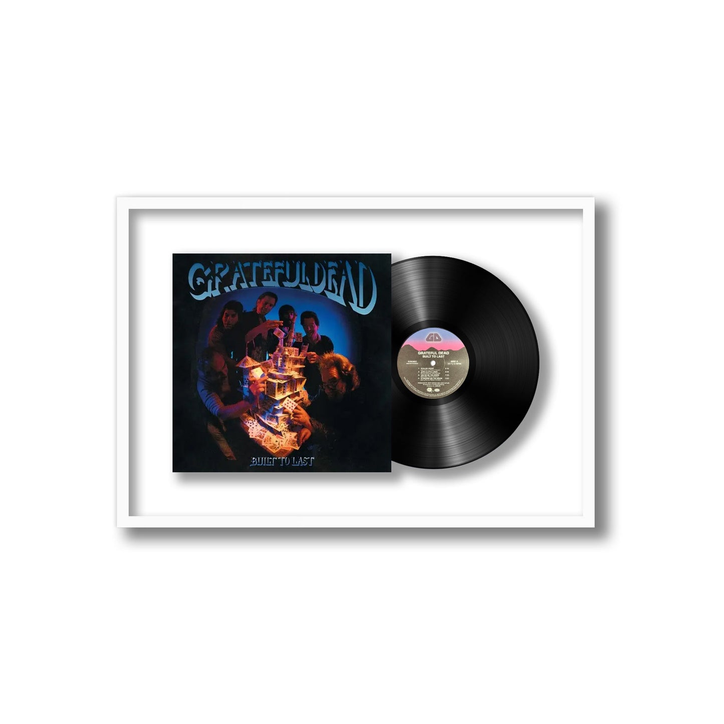 Grateful Dead - Built To Last Framed Vinyl Record