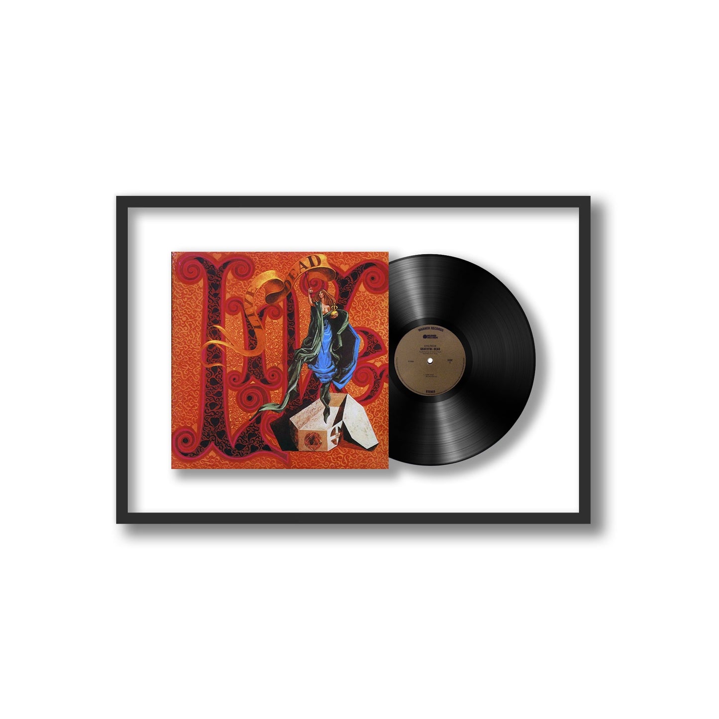 Grateful Dead - Live/Dead Framed Vinyl Record