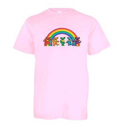 Grateful Dead Rainbow Bears Kids Youth T Shirt