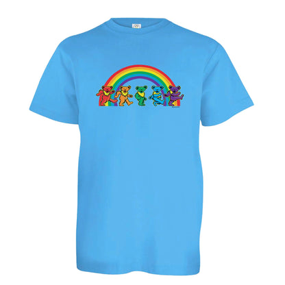 Grateful Dead Rainbow Bears Kids Youth T Shirt