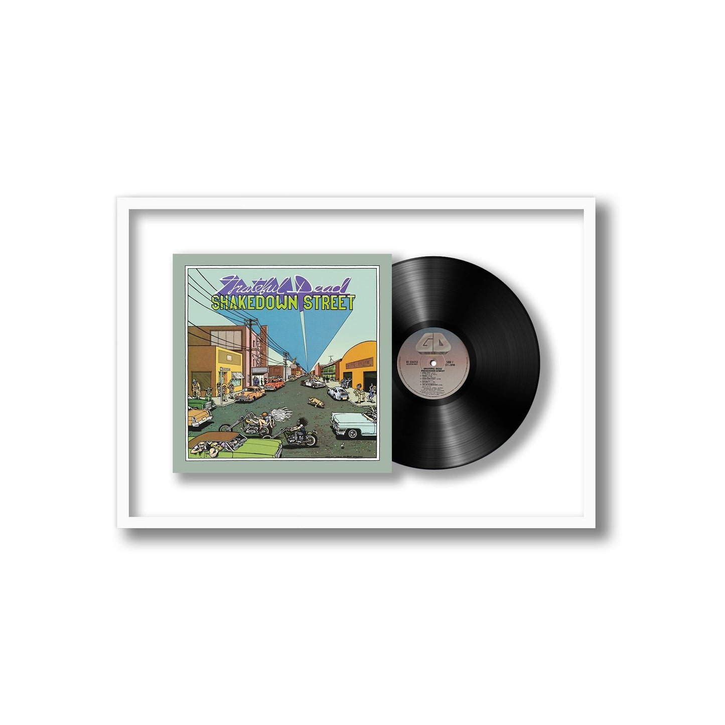 Grateful Dead - Shakedown Street Framed Vinyl Record