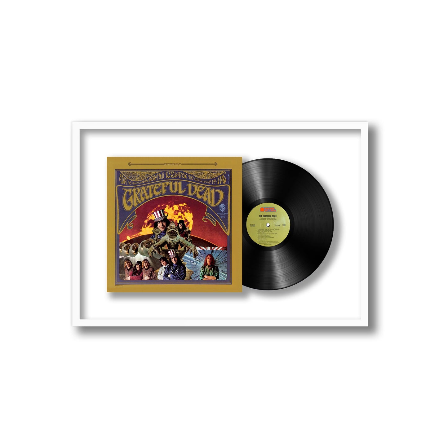 Grateful Dead - The Grateful Dead (1967) Framed Vinyl Record