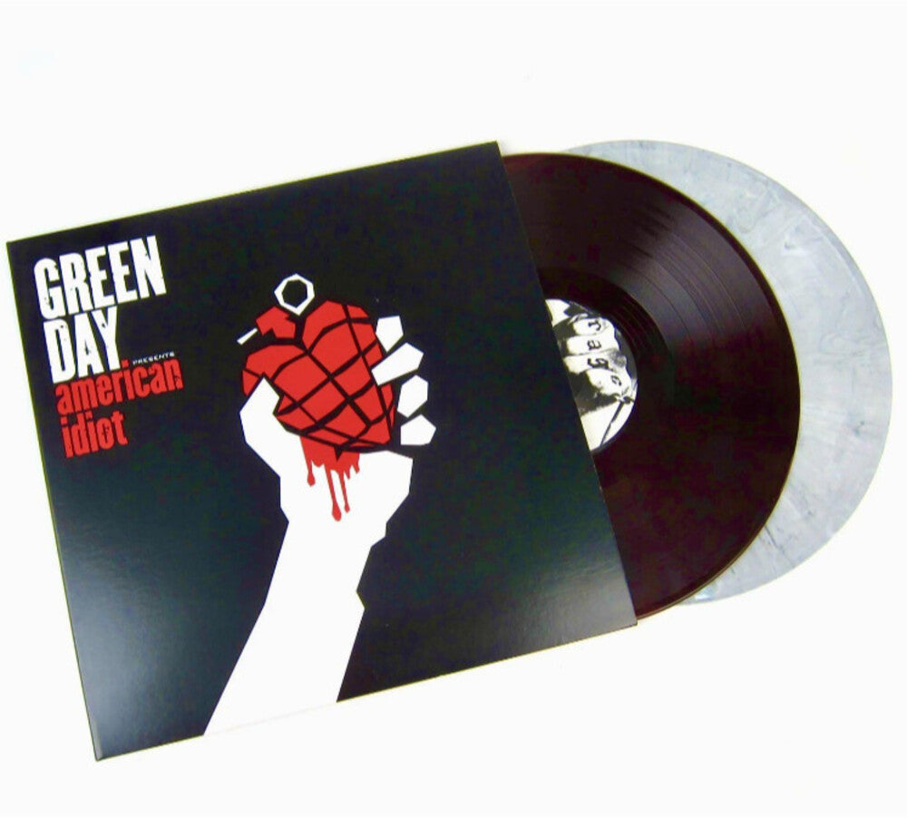 American Idiot (Limited Edition) ( Red with Black swirl/ White with Black swirl [Import] (2 Lp's) [Vinyl] Vinyl Record