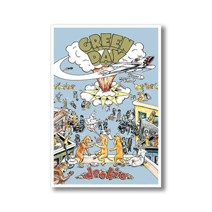 Green Day Dookie Framed Poster