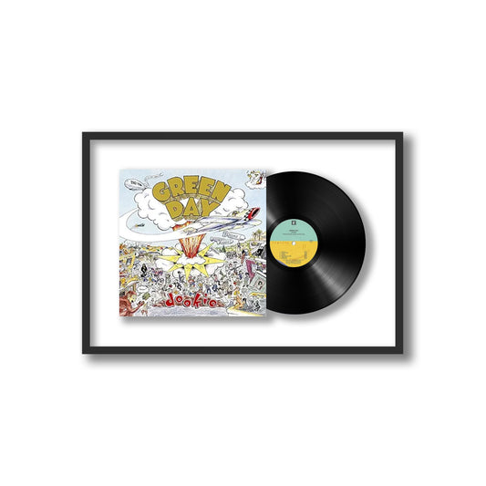 Green Day Dookie Framed Vinyl Record