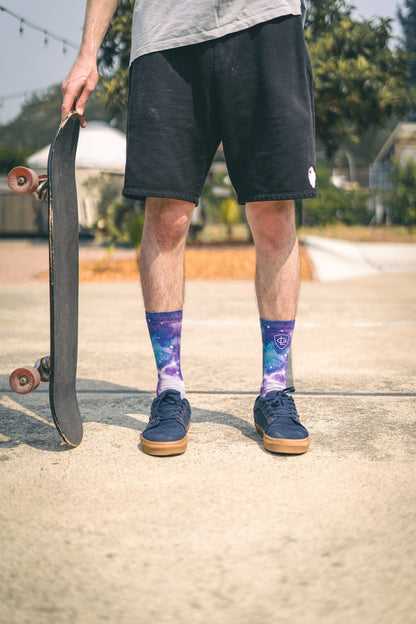 Greg Lutzka Sapphire Sky Adult Crew Socks