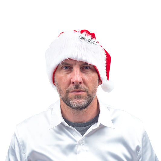 Clark Griswold Vacation Movie Christmas Santa Hat Red