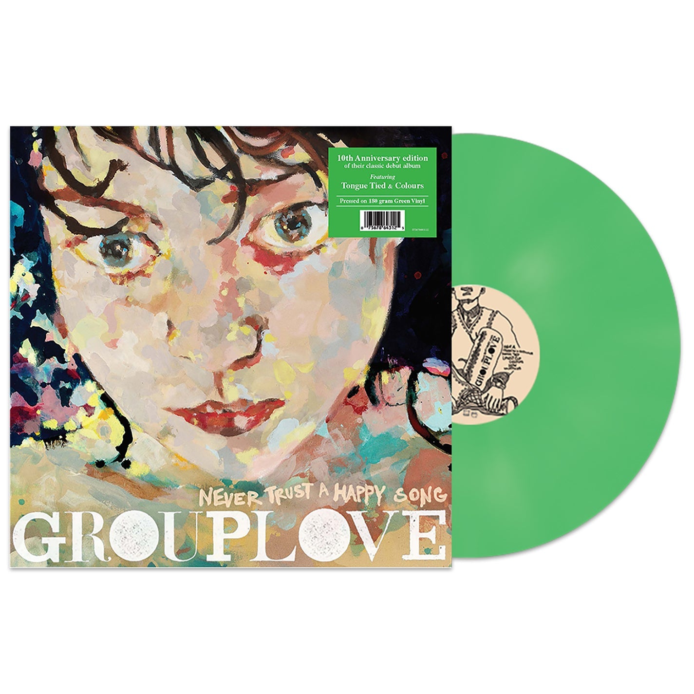 Never Trust A Happy Song (10 Year Anniversary Green Vinyl) Vinyl Record