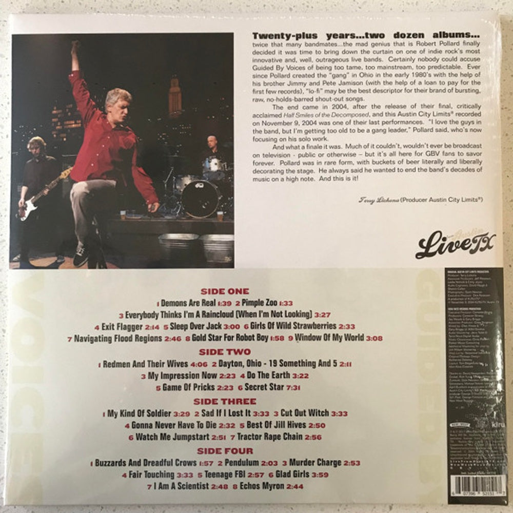 Guided By Voices – Live From Austin, TX (2-LP Vinyl) Vinyl Record